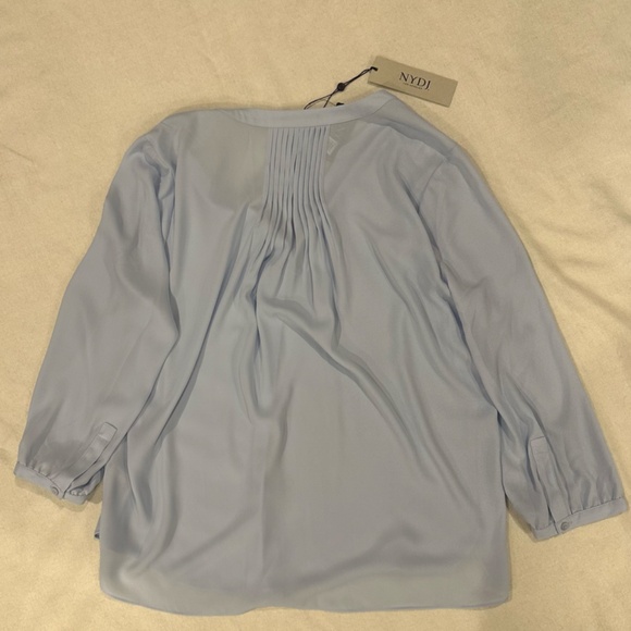 NWT NYDJ Pintuck 3/4 Blouse Size M - Picture 4 of 10